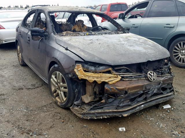 3VWLA7AJXFM206293 - 2015 VOLKSWAGEN JETTA TDI BURN photo 1