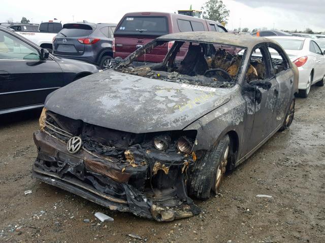 3VWLA7AJXFM206293 - 2015 VOLKSWAGEN JETTA TDI BURN photo 2