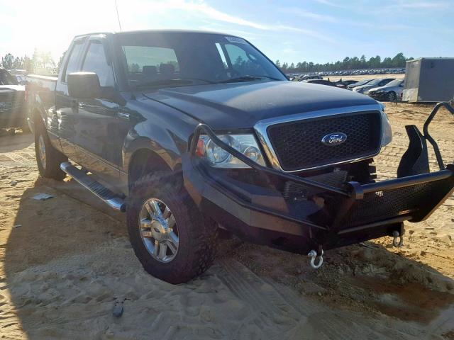 1FTPX14V16NB56971 - 2006 FORD F150 GRAY photo 1