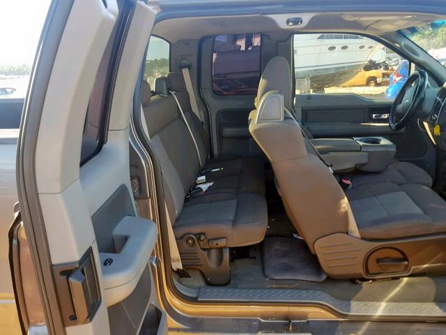 1FTPX14V16NB56971 - 2006 FORD F150 GRAY photo 6