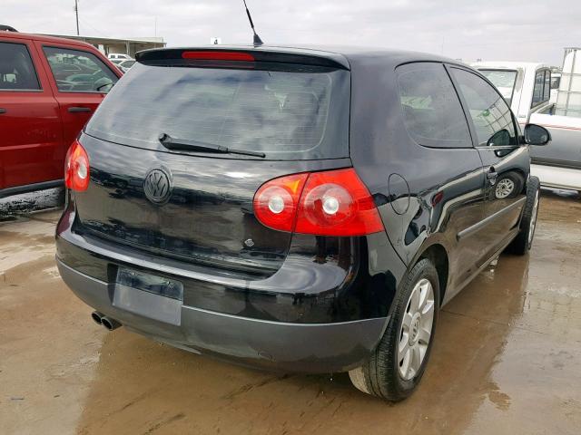 WVWAA71K09W033651 - 2009 VOLKSWAGEN RABBIT 黑色 照片 4