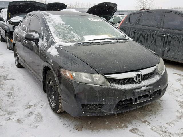 2HGFA16429H115636 - 2009 HONDA CIVIC DX-G BLACK photo 1