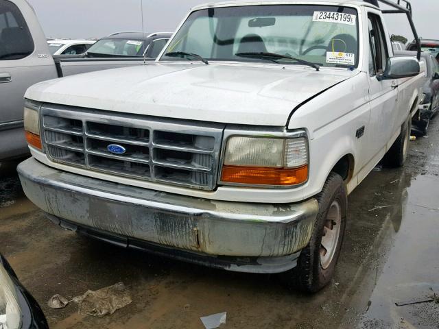 1FTEF15N4TLA29972 - 1993 FORD F-150 WHITE photo 2