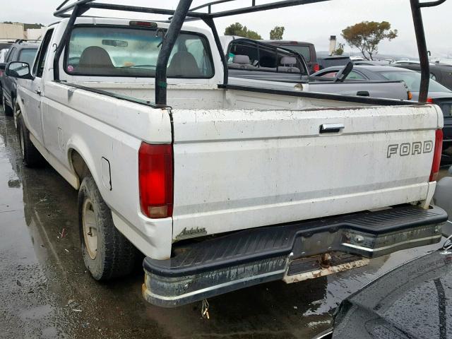 1FTEF15N4TLA29972 - 1993 FORD F-150 WHITE photo 3