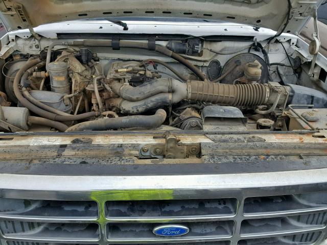 1FTEF15N4TLA29972 - 1993 FORD F-150 WHITE photo 7