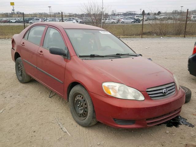 JTDBR32EX32003506 - 2003 TOYOTA COROLLA CE 红色 照片 1