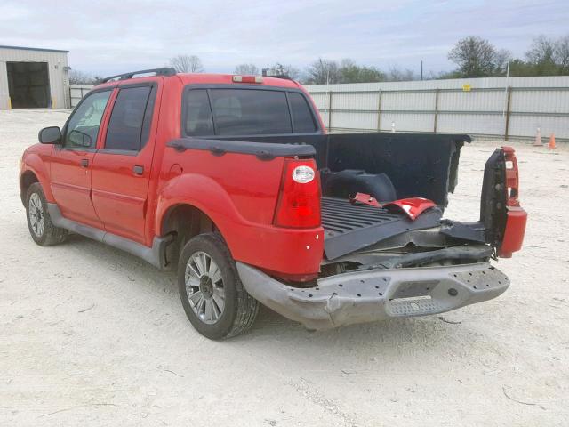 1FMZU67K15UA88459 - 2005 FORD EXPLORER S 红色 照片 3