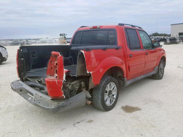 1FMZU67K15UA88459 - 2005 FORD EXPLORER S 红色 照片 4