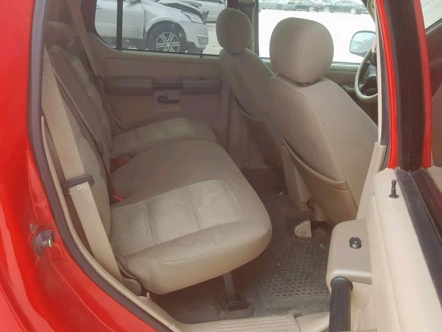 1FMZU67K15UA88459 - 2005 FORD EXPLORER S 红色 照片 9