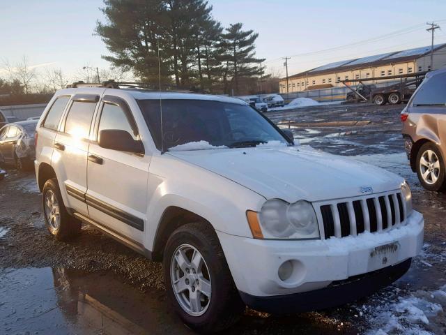 1J4GR48K55C528246 - 2005 JEEP GRAND CHER WHITE photo 1