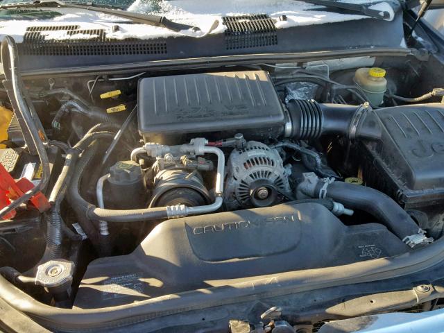 1J8GX58N64C128974 - 2004 JEEP GRAND CHER BLUE photo 7