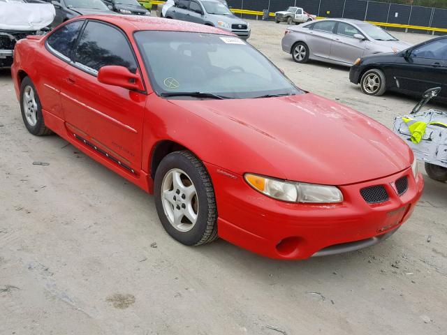 1G2WP12K6WF209926 - 1998 PONTIAC GRAND PRIX RED photo 1