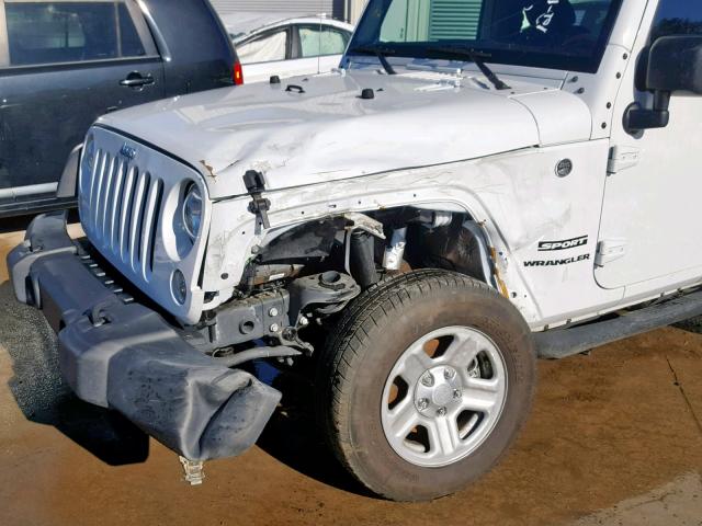 1C4AJWAG0HL543777 - 2017 JEEP WRANGLER S Ağ foto 9