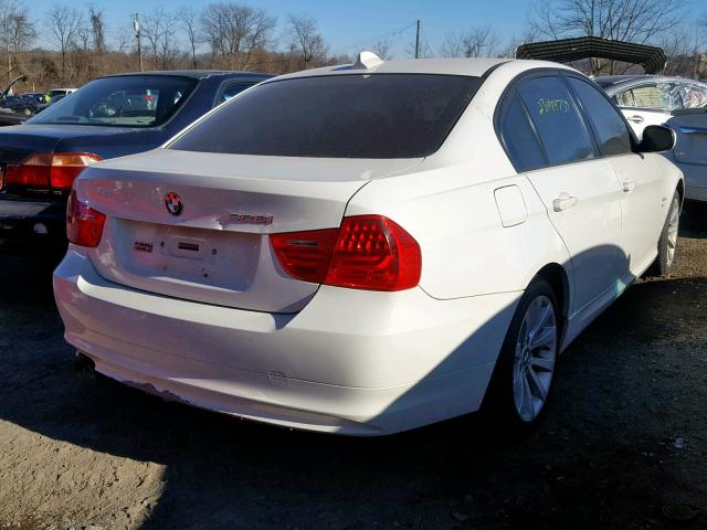 WBAPK7C52BA820311 - 2011 BMW 328 XI WHITE photo 4