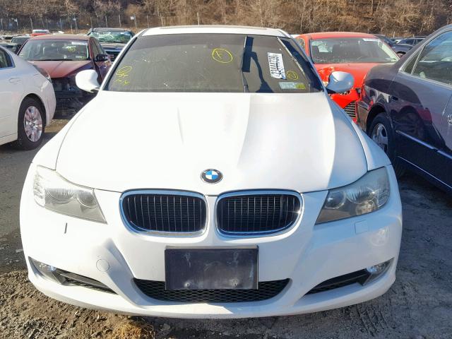 WBAPK7C52BA820311 - 2011 BMW 328 XI WHITE photo 9