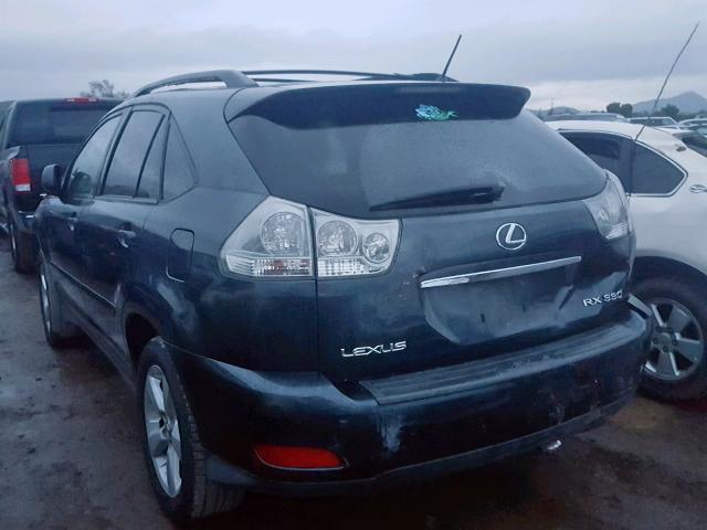 JTJGA31U960060492 - 2006 LEXUS RX 330 GRAY photo 3