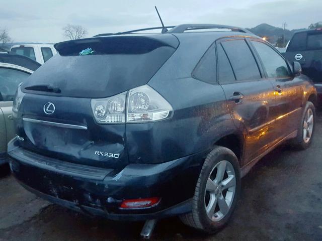 JTJGA31U960060492 - 2006 LEXUS RX 330 GRAY photo 4