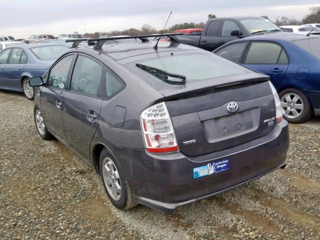 JTDKB20U893482732 - 2009 TOYOTA PRIUS GRAY photo 3