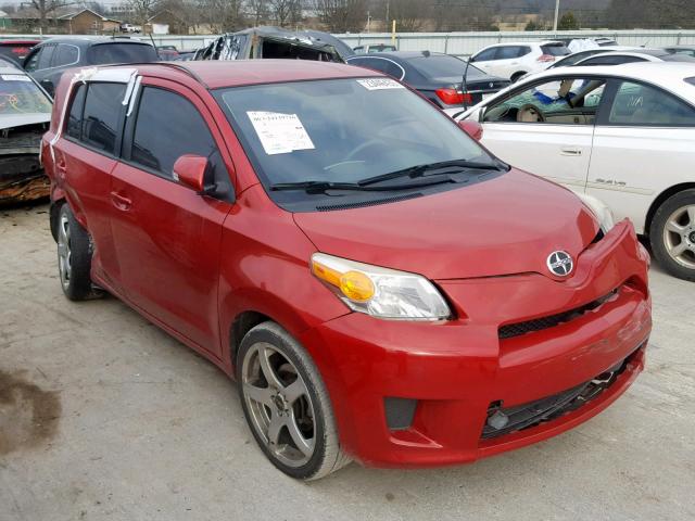 JTKKU4B4XC1027282 - 2012 TOYOTA SCION XD RED photo 1