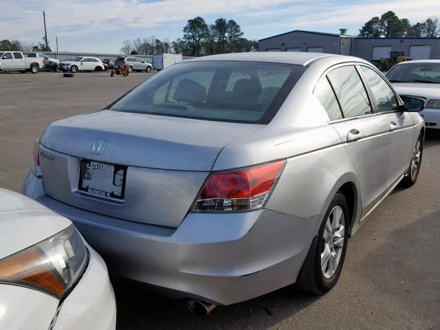 1HGCP2F42AA094247 - 2010 HONDA ACCORD LXP SILVER photo 4