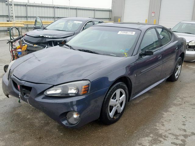 2G2WP552481183985 - 2008 PONTIAC GRAND PRIX BLUE photo 2