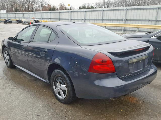 2G2WP552481183985 - 2008 PONTIAC GRAND PRIX BLUE photo 3
