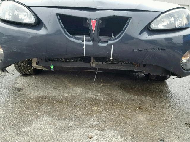 2G2WP552481183985 - 2008 PONTIAC GRAND PRIX BLUE photo 9