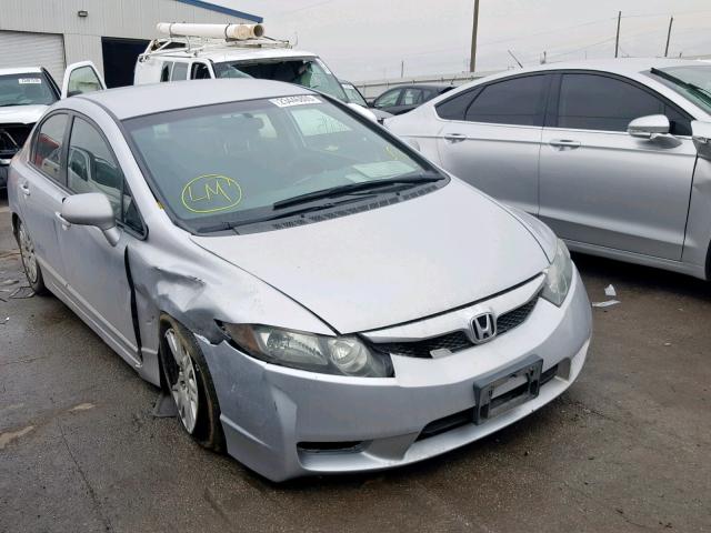 1HGFA46599L001310 - 2009 HONDA CIVIC GX SILVER photo 1