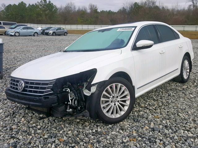 1VWBT7A30GC005318 - 2016 VOLKSWAGEN PASSAT SE WHITE photo 2