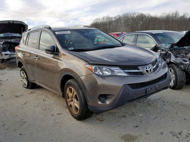 2T3BFREV0FW240721 - 2015 TOYOTA RAV4 LE BROWN photo 1