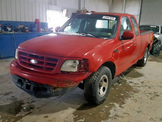 1FTZX1729XKA84611 - 1999 FORD F150 RED photo 2