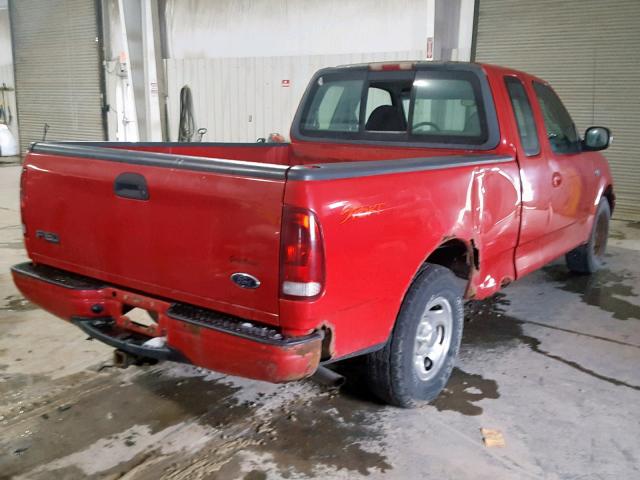 1FTZX1729XKA84611 - 1999 FORD F150 RED photo 4