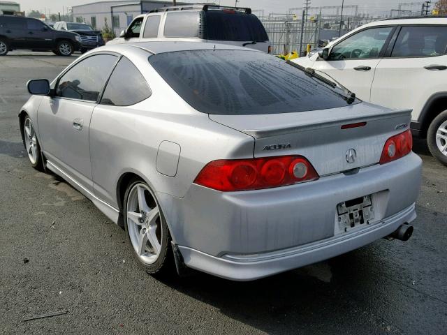 JH4DC53076S004575 - 2006 ACURA RSX TYPE-S SILVER photo 3