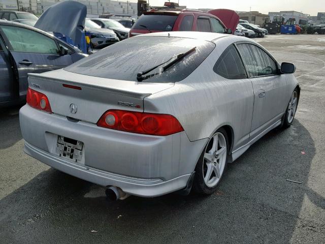 JH4DC53076S004575 - 2006 ACURA RSX TYPE-S SILVER photo 4