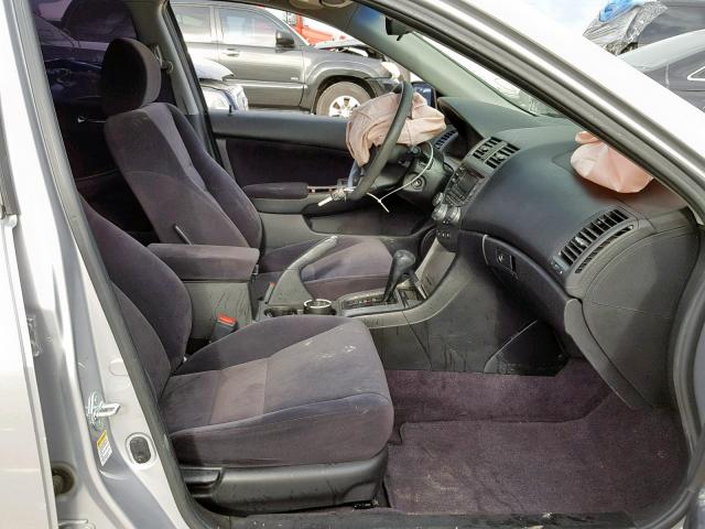 JHMCM56663C051661 - 2003 HONDA ACCORD EX SILVER photo 5