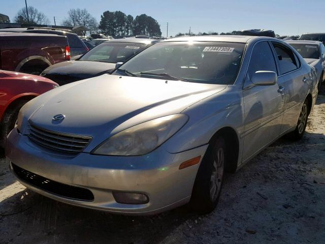 JTHBA30G740014907 - 2004 LEXUS ES 330 SILVER photo 2