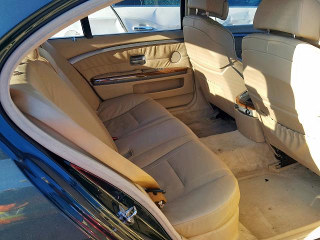 WBAGN63453DR15762 - 2003 BMW 745 LI GREEN photo 6