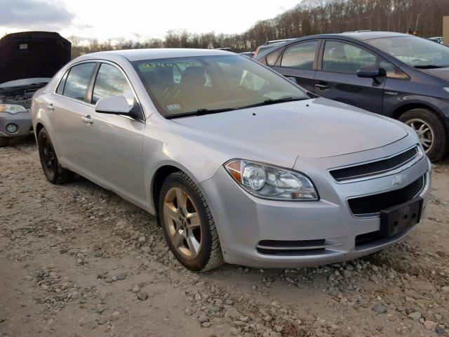 1G1ZC5EB6AF304527 - 2010 CHEVROLET MALIBU 1LT SILVER photo 1