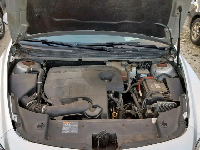 1G1ZC5EB6AF304527 - 2010 CHEVROLET MALIBU 1LT SILVER photo 7