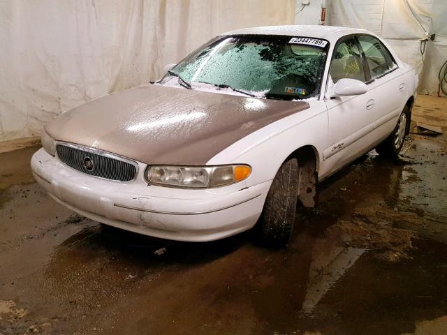 2G4WS52J2Y1128114 - 2000 BUICK CENTURY CU WHITE photo 2