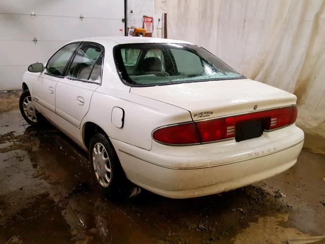 2G4WS52J2Y1128114 - 2000 BUICK CENTURY CU WHITE photo 3