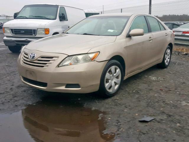 4T1BE46K97U666122 - 2007 TOYOTA CAMRY NEW BEIGE photo 2