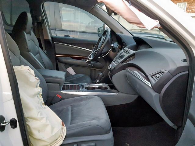 5FRYD4H44FB029211 - 2015 ACURA MDX TECHNO 白色 照片 5