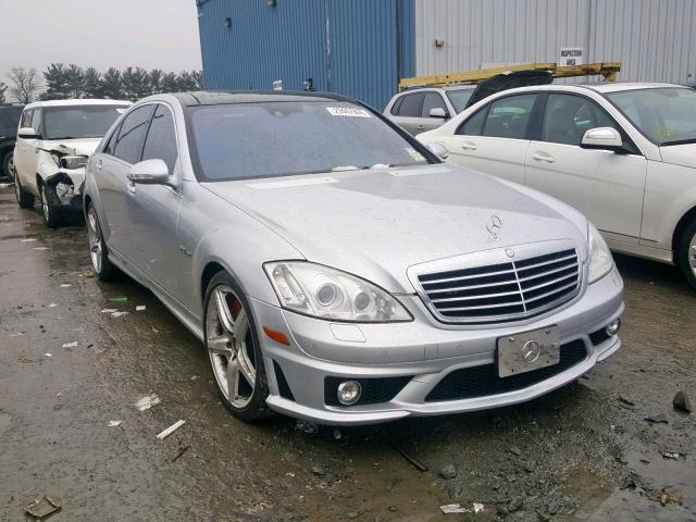 WDDNG77XX9A241459 - 2009 MERCEDES-BENZ S 63 AMG SILVER photo 1