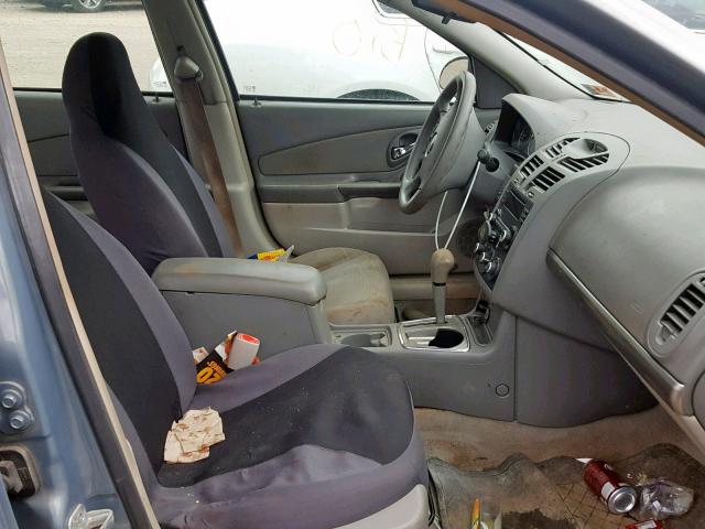 1G1ZS58FX7F102445 - 2007 CHEVROLET MALIBU LS BLUE photo 5