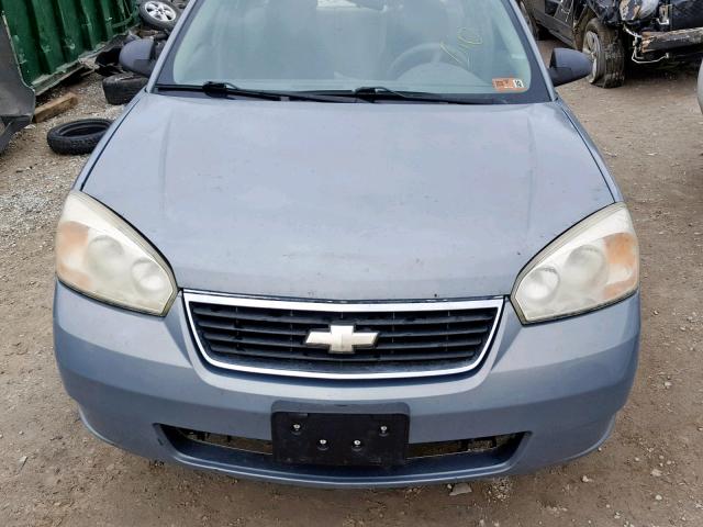 1G1ZS58FX7F102445 - 2007 CHEVROLET MALIBU LS BLUE photo 7