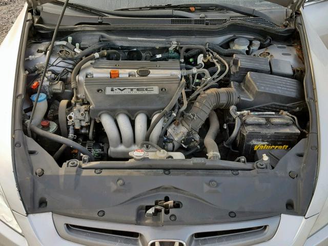 JHMCM55603C057912 - 2003 HONDA ACCORD EX GRAY photo 7