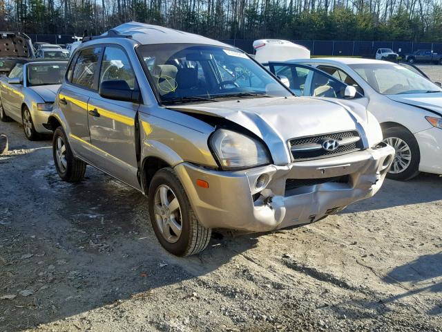 KM8JM12B16U287567 - 2006 HYUNDAI TUCSON GL SILVER photo 1