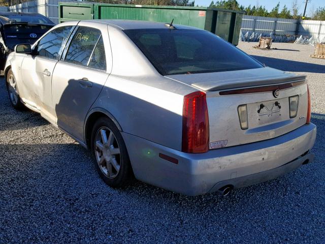 1G6DW677050119134 - 2005 CADILLAC STS GRAY photo 3