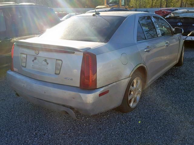 1G6DW677050119134 - 2005 CADILLAC STS GRAY photo 4